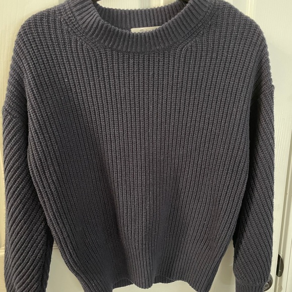 Madewell Woven Sweater - Picture 1 of 2